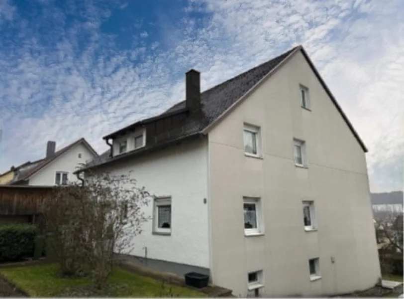 Blick zum Haus - Haus kaufen in Regenstauf - Gelegenheit - Eigenutzung oder Vermietung ?