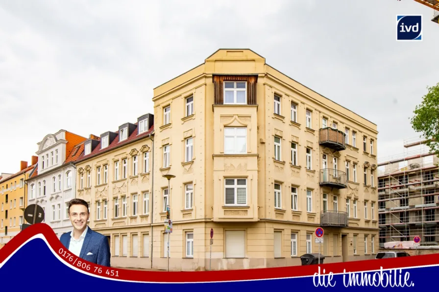 Titel - Wohnung kaufen in Magdeburg / Alte Neustadt - *** Alte Neustadt - vermietet - 2 Zimmer - Balkon ***