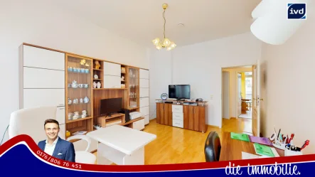 Titel - Wohnung kaufen in Magdeburg / Alte Neustadt - ***Kapitalanlage - Alte Neustadt - vermietet - Erdgeschoss - Balkon***