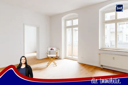 Titel - Wohnung kaufen in Magdeburg / Leipziger Straße - ***Charmante 2-Zimmer-Wohnung mit Balkon in Top-Lage***