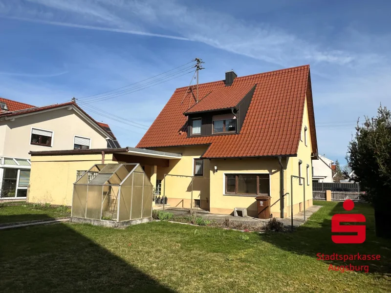 Außenansicht - Haus kaufen in Kissing - Einfamilienhaus in ruhiger Lage