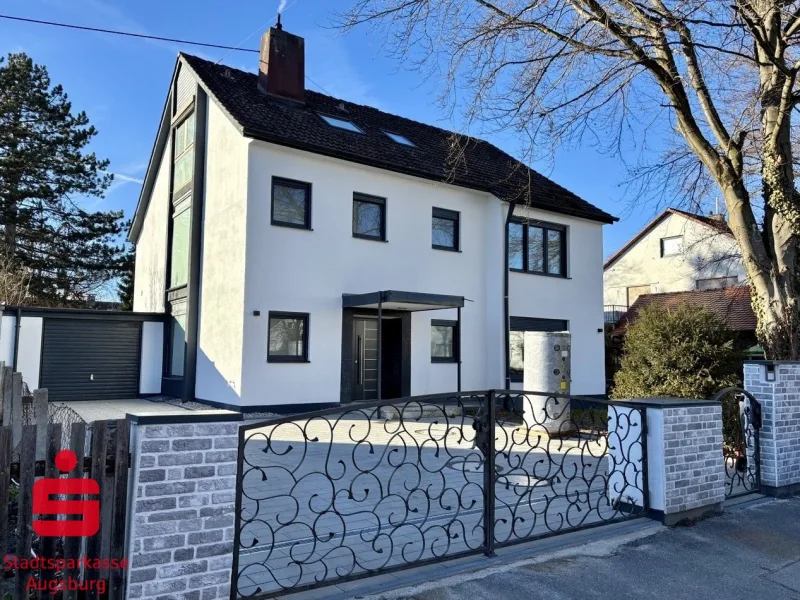 Außenansicht - Haus kaufen in Augsburg - Ihr Traumhaus in Augsburg-Hochzoll