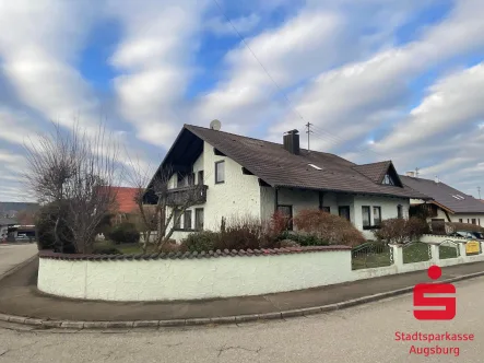 Außenansicht - Haus kaufen in Ziemetshausen - Großzügiges Einfamilienhaus mit ELW