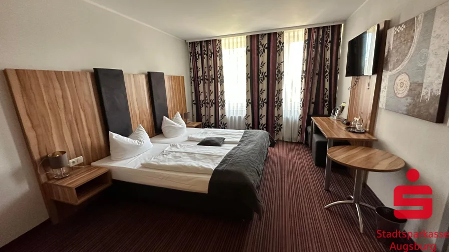 Doppelzimmer - Gastgewerbe/Hotel kaufen in Augsburg - Hotel in zentraler Lage!