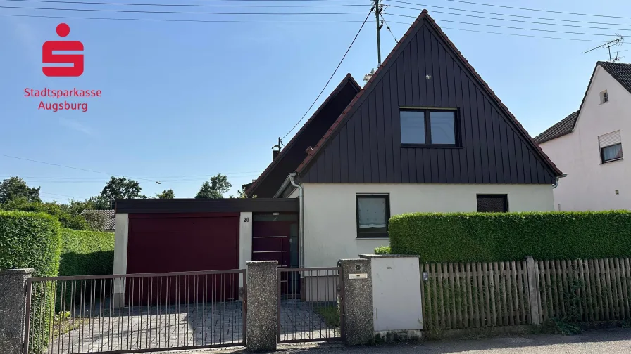 Außenansicht - Haus kaufen in Friedberg - Einfamilienhaus in ruhiger Lage