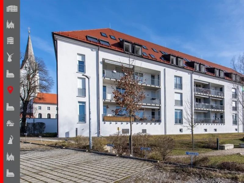 Hausansicht - Wohnung kaufen in Markt Indersdorf - Exklusive Maisonette-Wohnung mit traumhafter Dachloggia
