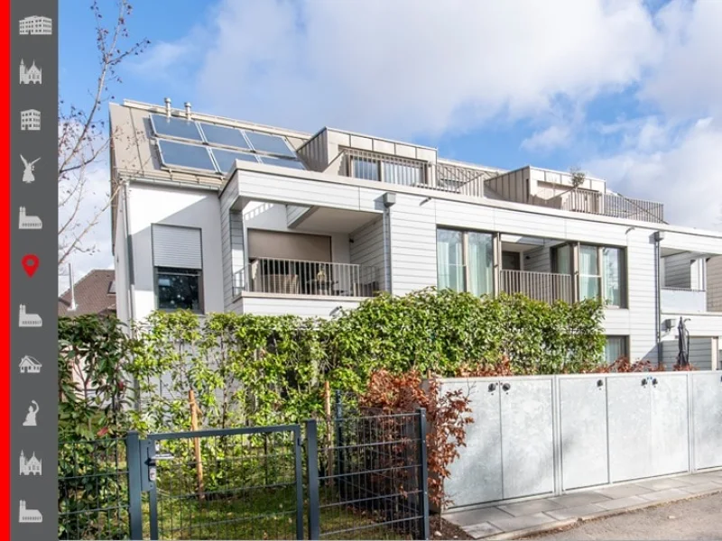 Hausansicht - Wohnung kaufen in München - Traumhafte 2-Zimmer-Wohnung mit zwei Terrassen zum Selbstbezug oder zur Kapitalanlage