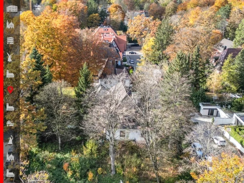 Außenansicht - Grundstück kaufen in München - Interessantes Grundstück mit Bauvorbescheid in exklusiver Lage
