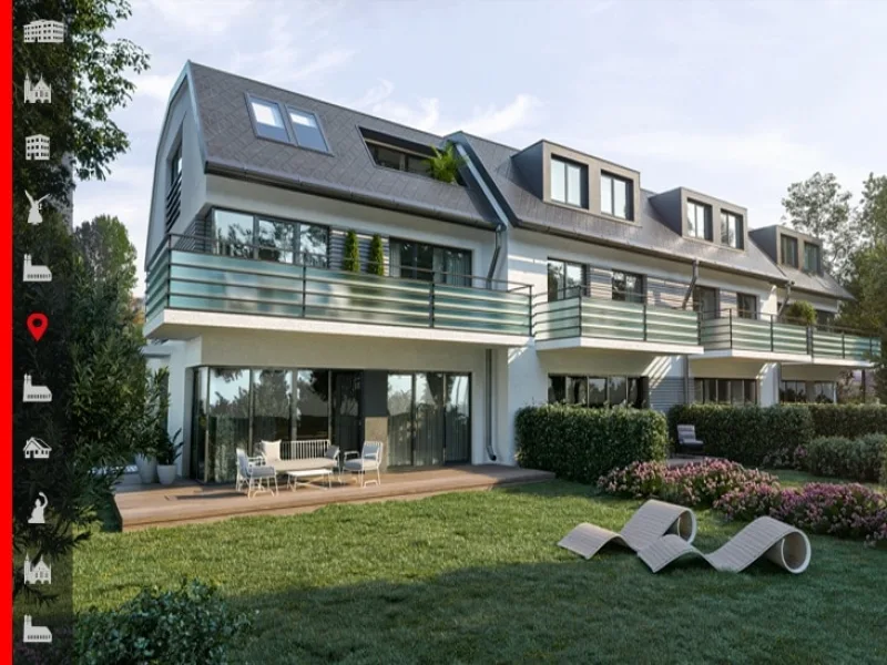 Visualisierung - Wohnung kaufen in München - Exklusives Wohnen am Landschaftschutzgebiet Hachinger Bach