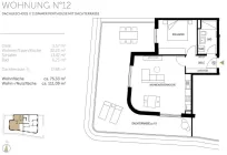 Grundriss Wohnung 12