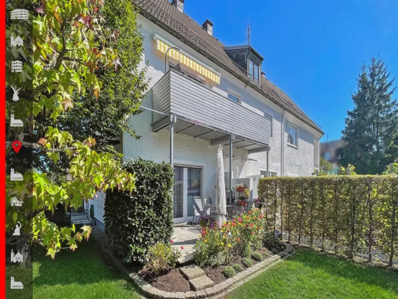 Titelbild - Zinshaus/Renditeobjekt kaufen in München - 6 Wohneinheiten verteilt auf 2 Doppelhaushälften in absolut ruhiger Lage
