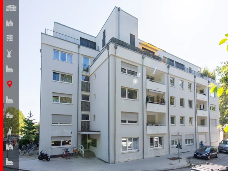 Außenansicht - Wohnung kaufen in München - Freundliche, vermietete 2-Zimmer-Wohnung in Isarnähe
