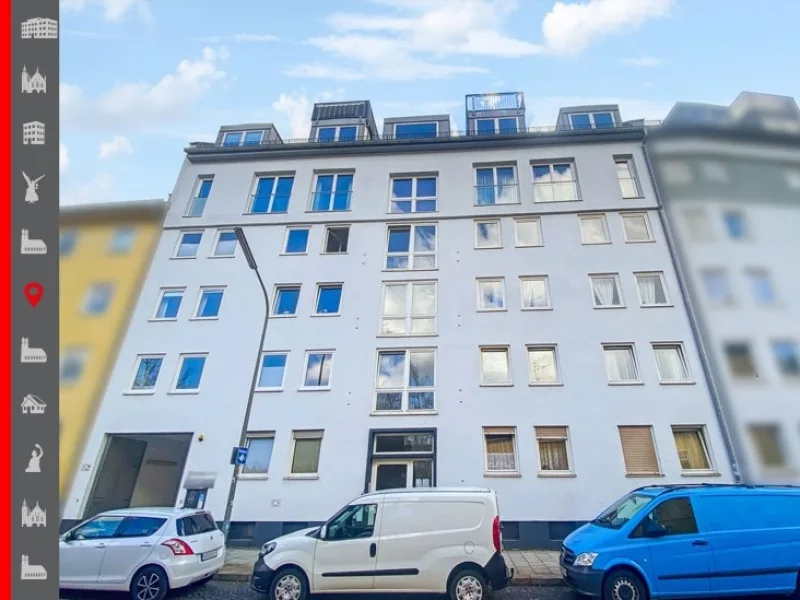Hausansicht - Wohnung kaufen in München - Vermietete 3-Zimmer-Wohnung in begehrter Lage und mit guter Verkehrsanbindung