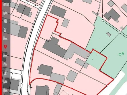 Flurplan - Grundstück kaufen in Forstinning - Einmalige Gelegenheit: 5131 m² Baugrundstück in zentraler Lage von Forstinning