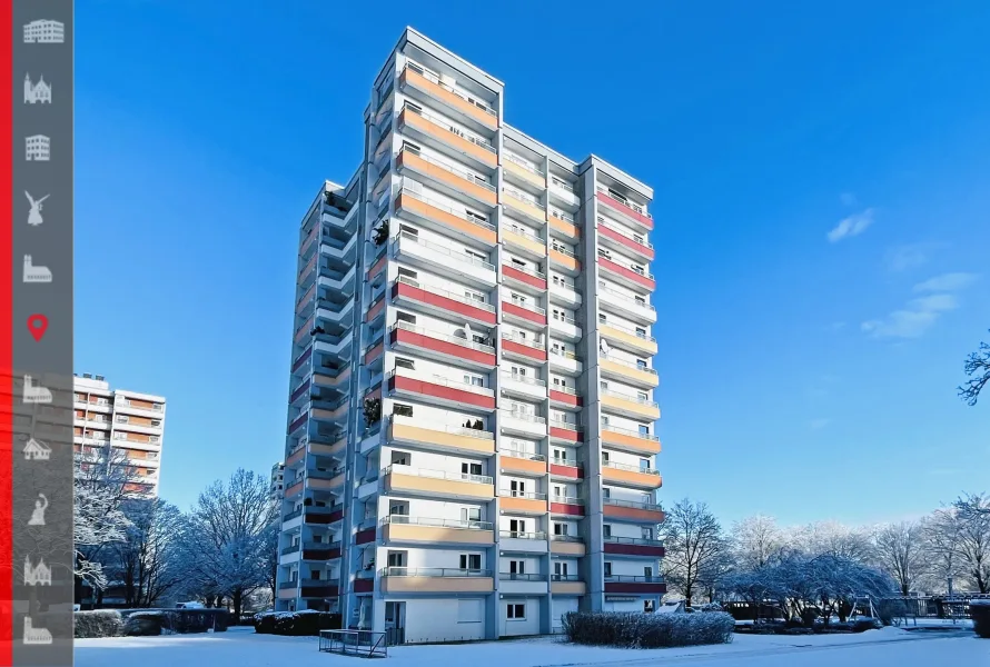 Hausansicht - Wohnung kaufen in Taufkirchen - Großzügige 3,5-Zimmer-Wohnung mit traumhaftem Alpenblick in ruhiger Lage