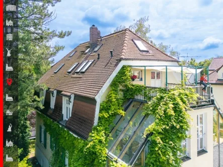 Hausansicht - Wohnung kaufen in München - Tradition trifft auf Moderne - Maisonettewohnung im 1. OG und DG