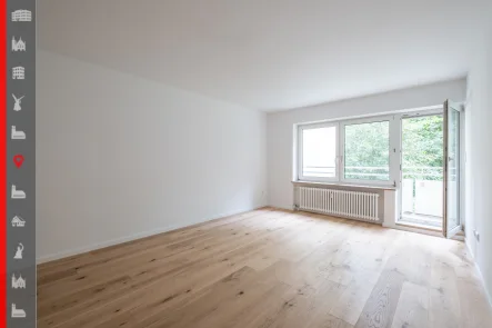 Essdiele - Wohnung kaufen in München - Voll renovierte 3-Zimmer-Wohnung mit Westbalkon in Neuperlach