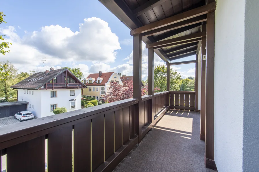 Großer Balkon