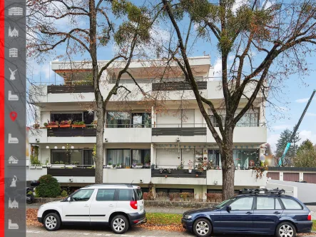 Außenansicht - Wohnung kaufen in München - Gut gelegenes 1-Zimmer-Apartment mit Loggia zur Kapitalanlage