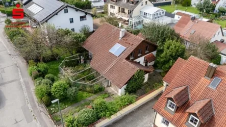 Titelbild - Haus kaufen in Ried - Renovierungsbedürftiges Haus oder Baugrundstück nähe Augsburg 