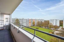 Balkon in Nordausrichtung