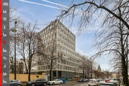 Titelbild - Wohnung kaufen in München - Neuwertige und solide vermietete 1-Zimmerwohnung in der Maxvorstadt 