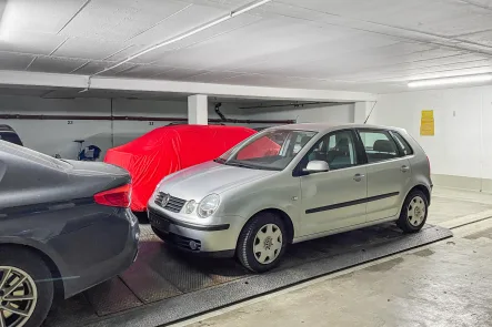 Stellplatz - Garage/Stellplatz kaufen in München - Nie wieder Parkplatzsuche - TG-Stellplatz in der Manzostraße / Untermenzing 