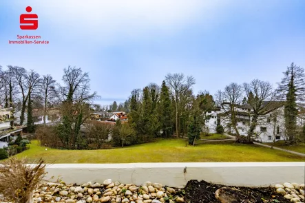 Aussicht mit Seeblick - Wohnung kaufen in Tutzing - Wohnen mit Seepanorama - Rückzugsort in Tutzing