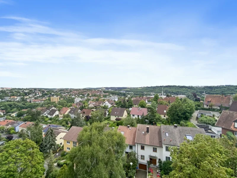 Aussicht vom Balkon