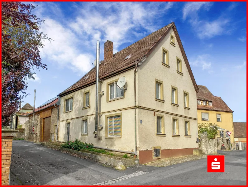 Hausansicht_Titelbild - Haus kaufen in Dettelbach - Die Chance für Ihr neues Zuhause!