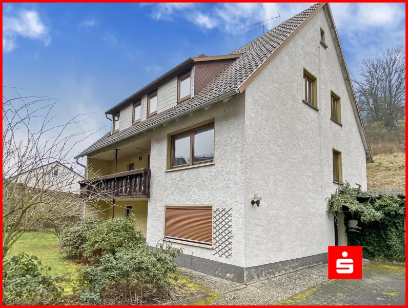 Seitenansicht - Haus kaufen in Partenstein - Ideal für Familien!