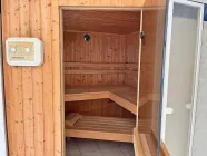 Sauna im Wellnessbereich