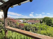 Der Ausblick von der Terrasse