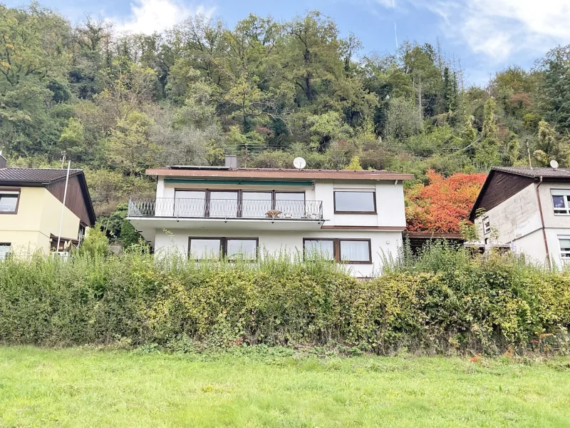 Außenansicht - Haus kaufen in Stadtprozelten - Großzügiges Wohnen in besonderer Lage mit Mainblick