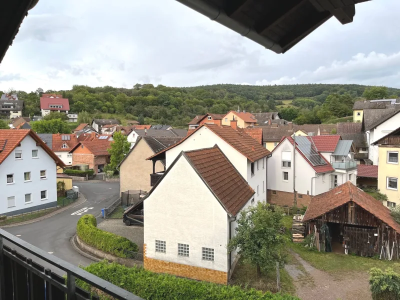 Blick vom Balkon 1. OG