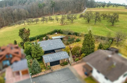 Herrliche Aussicht in die Natur - Grundstück kaufen in Obernburg - Traumlage mit unverbaubarem Ausblick 