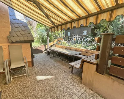 Die Terrasse - Haus kaufen in Miltenberg - Wohnen in der historischen Altstadt