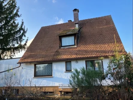 Seitenansicht - Haus kaufen in Nürnberg - Charmantes Einfamilienhaus für handwerklich Begabte!