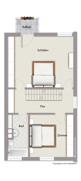 Grundriss Obergeschoss