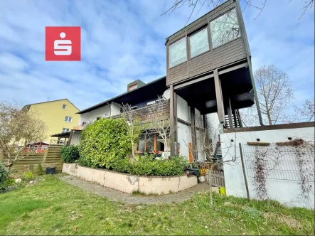 Außenansicht - Haus kaufen in Hilpoltstein - Doppelhaushälfte mit Einliegerwohnung