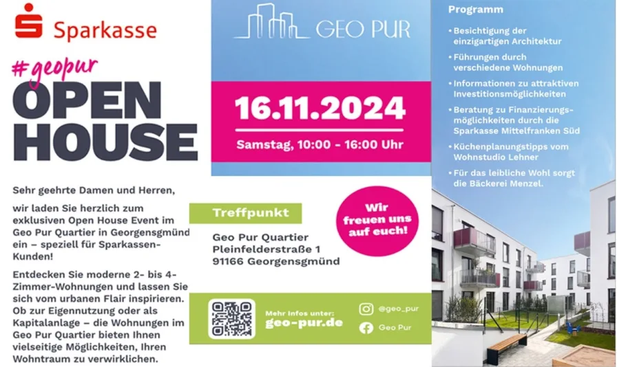 Open House - Wohnung kaufen in Georgensgmünd - Georgensgmünd - Neubau Eigentumswohnung