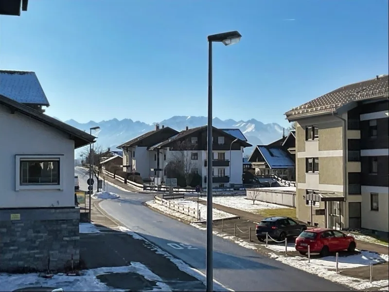 Ausblick vom Balkon - Süd