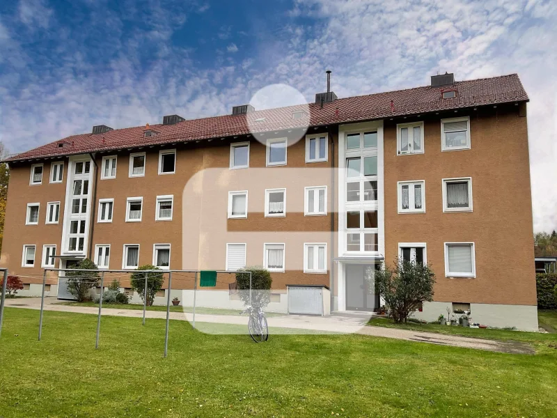 Außenansicht - Wohnung kaufen in Kempten - Ruhig wohnen am Zentrumsrand