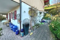 Zugang Einliegerwohnung mit Terrasse