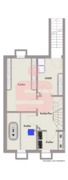 Grundriss Keller