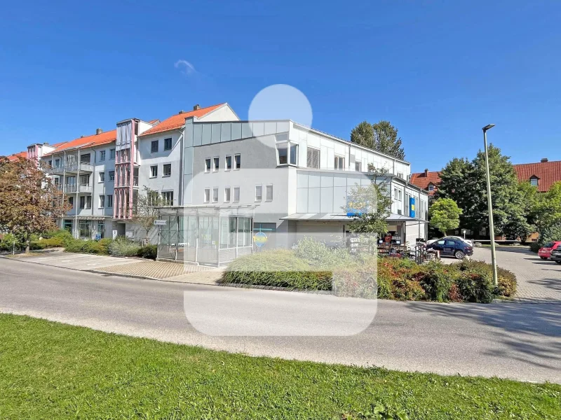 Straßenansicht - Büro/Praxis kaufen in Kaufbeuren - Büro- und Geschäftsräume zentral in Kaufbeuren