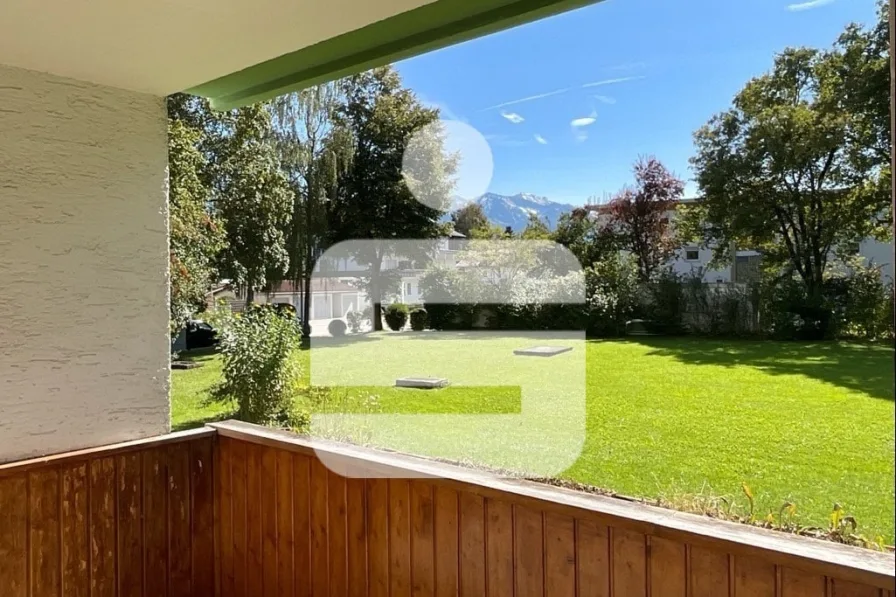 Titelbild - Wohnung kaufen in Sonthofen - Berg- und Wiesenblick - in zentrumsnaher Lage