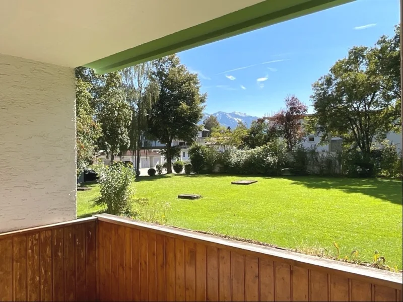 Balkon mit Bergblick - Süd