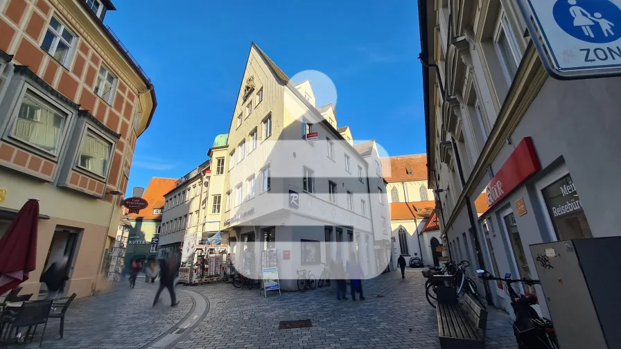 Außenansicht - Wohnung mieten in Kaufbeuren - Mitten in der Altstadt - 2-Zimmermietwohnung mit Einbauküche!