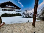 Terrasse mit Garten